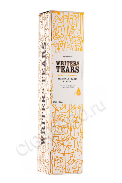 подарочная упаковка виски writers tears marsala cask finish 0.7л