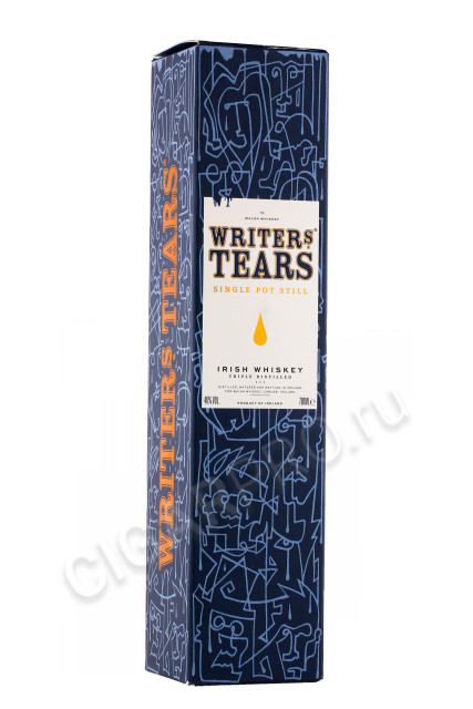 подарочная упаковка виски writers tears single pot still 0.7л