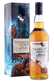 виски talisker storm 0.7л в подарочной упаковке
