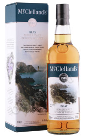 виски mcclellands islay 0.7л в подарочной упаковке