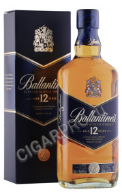 виски ballantines 12 years 0.7л в подарочной упаковке