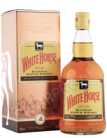 виски white horse 0.7л в подарочной упаковке