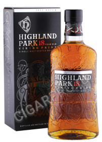 виски highland park 18 years 0.7л в подарочной упаковке
