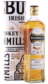 виски bushmills original 0.7л в подарочной тубе