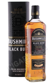 виски bushmills black bush old 0.7л в подарочной тубе