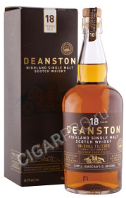 виски deanston aged 18 years 0.7л в подарочной упаковке