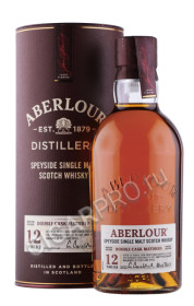 виски aberlour 12 years old 0.7л в подарочной тубе