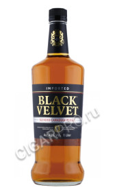 виски black velvet 1л