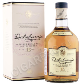 виски dalwhinnie 15 years 0.75л в подарочной упаковке