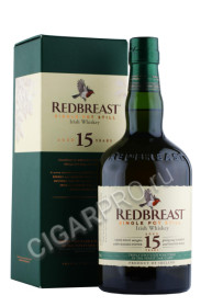 виски redbreast whiskey 15 years 0.7л в подарочной упаковке