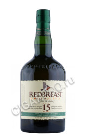 виски redbreast whiskey 15 years 0.7л