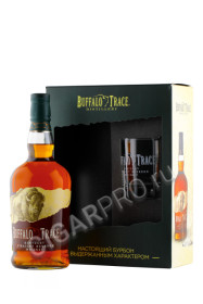 buffalo trace купить виски бурбон буффало трейс + стакан 0.75л цена