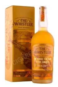 Виски Уистлер Гуд Бэд энд Смоуки Блендед Молт Айриш Виски 0.7л в подарочной упаковке