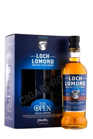 Виски Лох Ломонд Опен Спешиал Эдишн Сингл Молт 0.7л + 2 бокала в подарочной упаковке