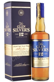 Виски Глен Сильверс 12 лет 0.7л в подарочной упаковке
