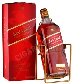 Виски Джонни Уокер Рэд Лэйбл 3л в подарочной упаковке