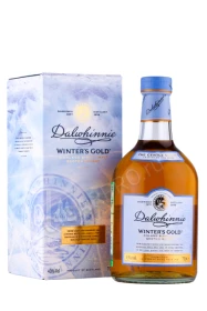 Виски Далвини Винтерс Голд 0.7л в подарочной упаковке