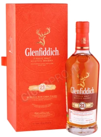 Виски Гленфиддик 21 год 0.75л в подарочной упаковке