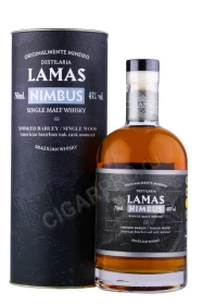 Виски Ламас Нимбус 0.75л в подарочной упаковке