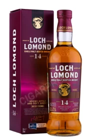 Виски Лох Ломонд Сингл Молт 14 лет 0.7л в подарочной упаковке