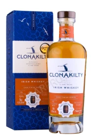 Виски Клонэкилти Порт Каск Финиш 0.7л в подарочной упаковке
