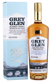 Виски Грэй Глен 0.7л в подарочной упаковке