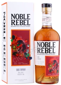 Виски Нобл Ребел Смоук Симфони Блендед Молт 0.7л в подарочной упаковке
