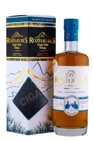 Виски Розельер Сингл каск Вон Романне 0.7л в подарочной упаковке