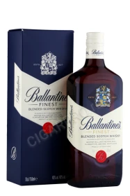 Виски Баллантайнс Файнест 0.75л в подарочной упаковке
