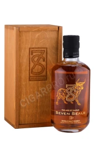 Виски Севен Силс Зодиак Зе Эйдж оф Таурус 0.5л в деревянной коробке