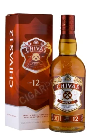 Виски Чивас Ригал 12 лет 0.75л в подарочной упаковке