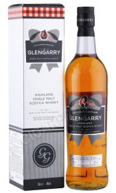 Виски Гленгэрри Сингл Молт 0.7л в подарочной упаковке