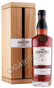 виски the glenlivet xxv 0.7л в деревянной упаковке