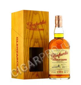 шотландский виски glenfarclas family casks 1991 виски гленфарклас фэмэли каскс 1991г