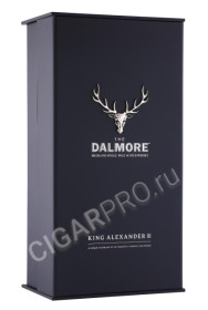 подарочная упаковка виски dalmore 1263 king alexander iii 0.7л