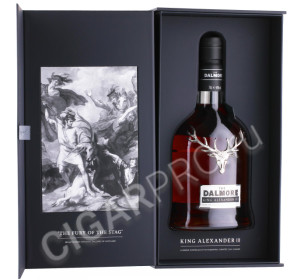 подарочная упаковка виски dalmore 1263 king alexander iii 0.7л