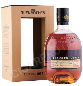 виски glenrothers 1988г 0.7л в подарочной упаковке