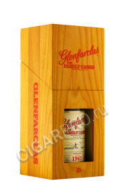 подарочная упаковка glenfarclas family casks 1961