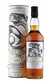 виски game of thrones the singleton of glendullan select house tully 0.7л в подарочной тубе