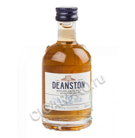 шотландский виски deanston 12 years old купить виски динстон 12 лет 0.05 л цена