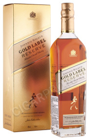 виски johnnie walker gold label 0.7л в подарочной упаковке
