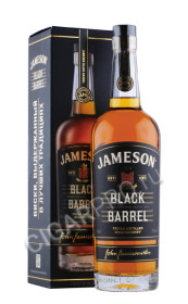 виски jameson black barrel 0.7л в подарочной упаковке