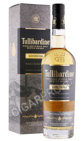виски tullibardine sovereign 0.7л в подарочной упаковке