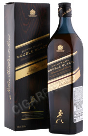 виски johnnie walker double black 0.7л в подарочной упаковке