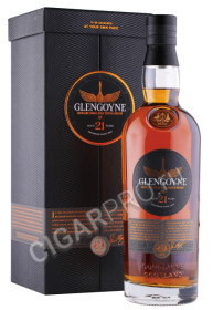 виски glengoyne 21 years old 0.7л в подарочной упаковке