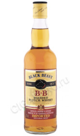 виски black beast 0.5л
