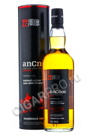 шотландский виски ancnoc 22 years виски аннок 22 лет