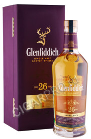 виски glenfiddich excellence 26 years old 0.7л в подарочной упаковке