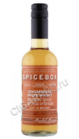 виски spicebox gingerbread 0.375л