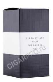 подарочная упаковка виски nikka whisky the barrel 0.5л